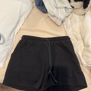 ILLA ILLA Black Athletic Shorts